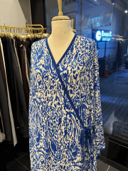 BAĞLAMALI MODEL PAMUK VİSKON NAMAZ ELBİSESİ