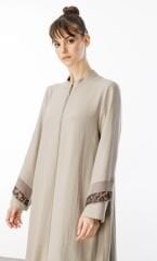 LEOPAR DETAYLI FERMUARLI FERACE