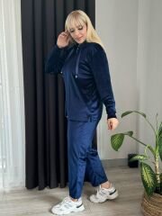 FERMUARLI KADİFE EŞOFMAN TAKIM