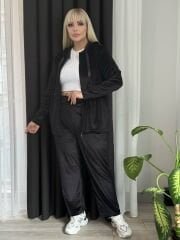 FERMUARLI KADİFE EŞOFMAN TAKIM