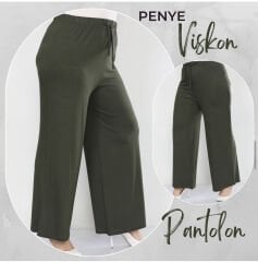 PAMUKLU ESNEK PENYE PANTOLON