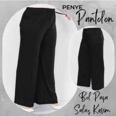 PAMUKLU ESNEK PENYE PANTOLON