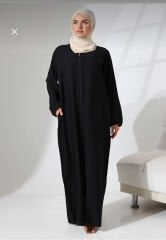 FERMUARLI MODEL VİSKON NAMAZ ELBİSESİ