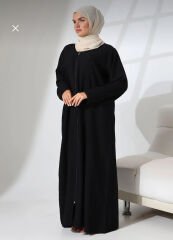FERMUARLI MODEL VİSKON NAMAZ ELBİSESİ