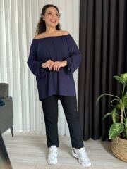 PAMUKLU ESNEK PENYE BLUZ