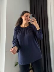 PAMUKLU ESNEK PENYE BLUZ