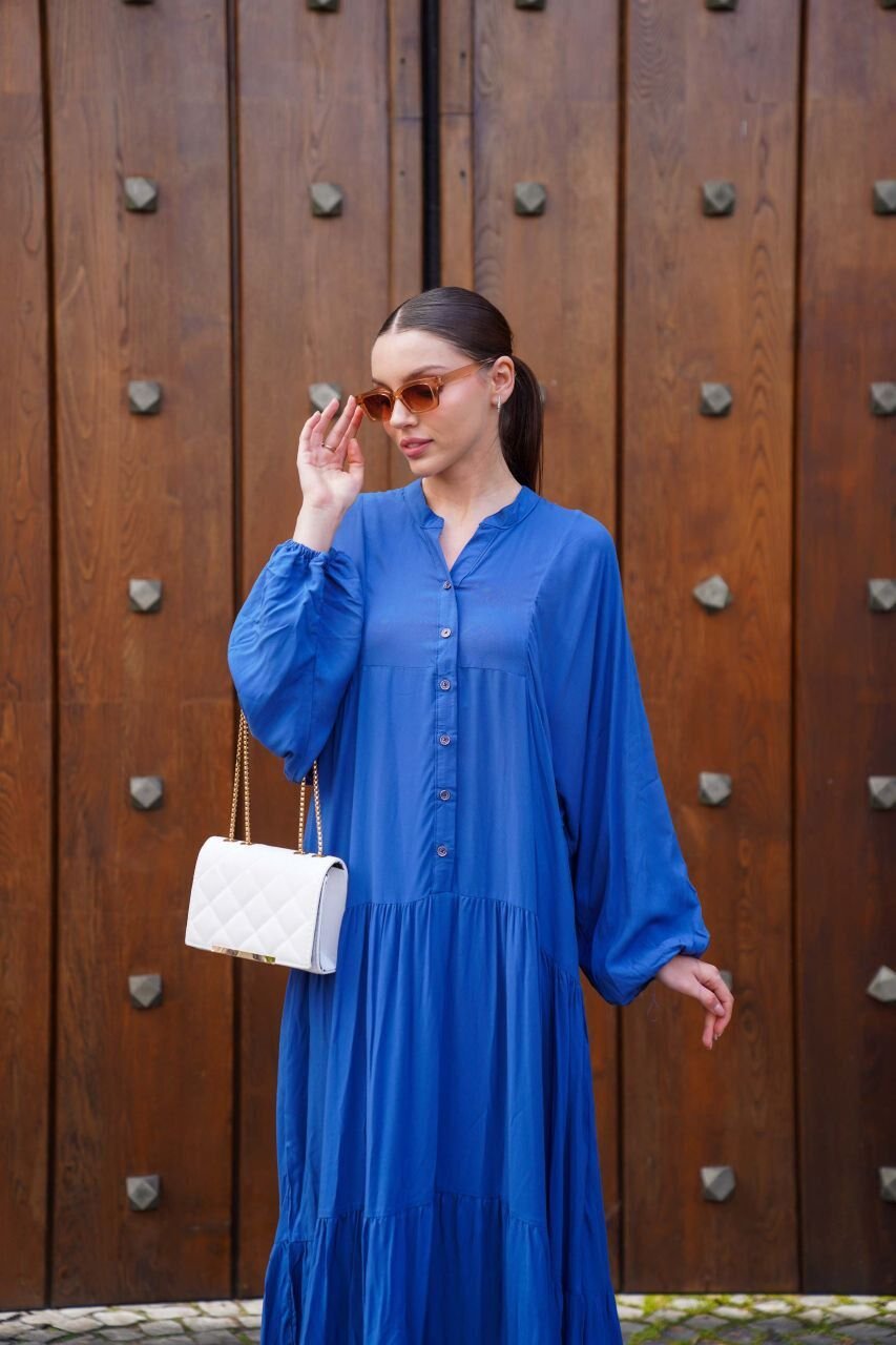 PAMUK VİSKON ELBİSE