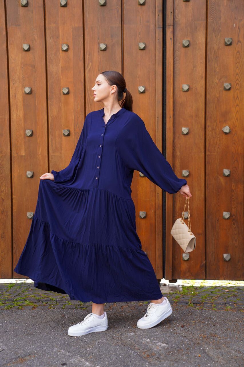 PAMUK VİSKON ELBİSE