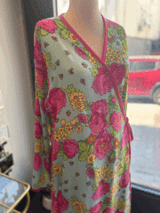 PAMUK VİSKON BAĞLAMALI MODEL NAMAZ ELBİSESİ