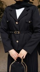 PİLİSE ETEKLİ CEKET TAKIM