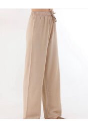 PAMUK VİSKON KUMAŞ LASTİKLİ PANTOLON