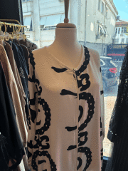 PAMUK VİSKON FERMUARLI MODEL NAMAZ ELBİSESİ -FERACE