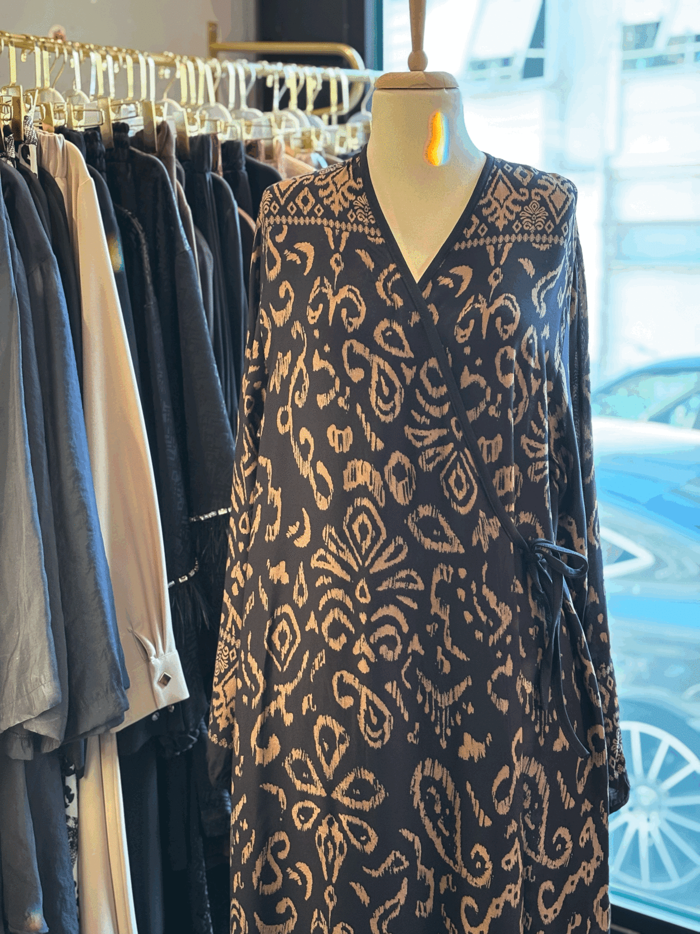 PAMUK VİSKON BAĞLAMALI MODEL NAMAZ ELBİSESİ