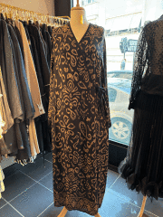 PAMUK VİSKON BAĞLAMALI MODEL NAMAZ ELBİSESİ