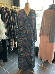 PAMUK VİSKON BAĞLAMALI MODEL NAMAZ ELBİSESİ