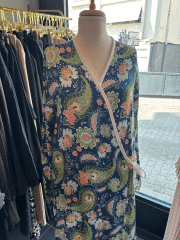 PAMUK VİSKON  BAĞLAMALI MODEL NAMAZ ELBİSESİ