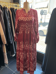 PAMUK VİSKON KAT KAT MODEL VİSKON ELBİSE