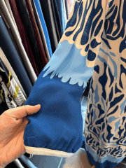 PAMUK VİSKON BAĞLAMALI MODEL NAMAZ ELBİSESİ