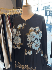 PAMUK VİSKON FERMUARLI MODEL NAMAZ ELBİSESİ