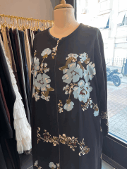 PAMUK VİSKON FERMUARLI MODEL NAMAZ ELBİSESİ