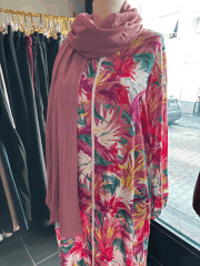 FERMUARLI MODEL NAMAZ ELBİSESİ