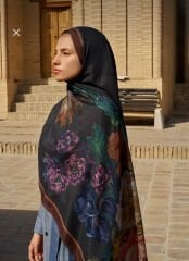 EDS SCARF FLORİS FLOŞ VİSKON ŞAL