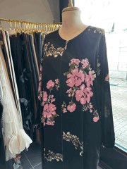 PAMUK VİSKON FERMUARLI MODEL NAMAZ ELBİSESİ