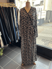 PENYE KUMAŞ BAĞLAMALI MODEL NAMAZ ELBİSESİ